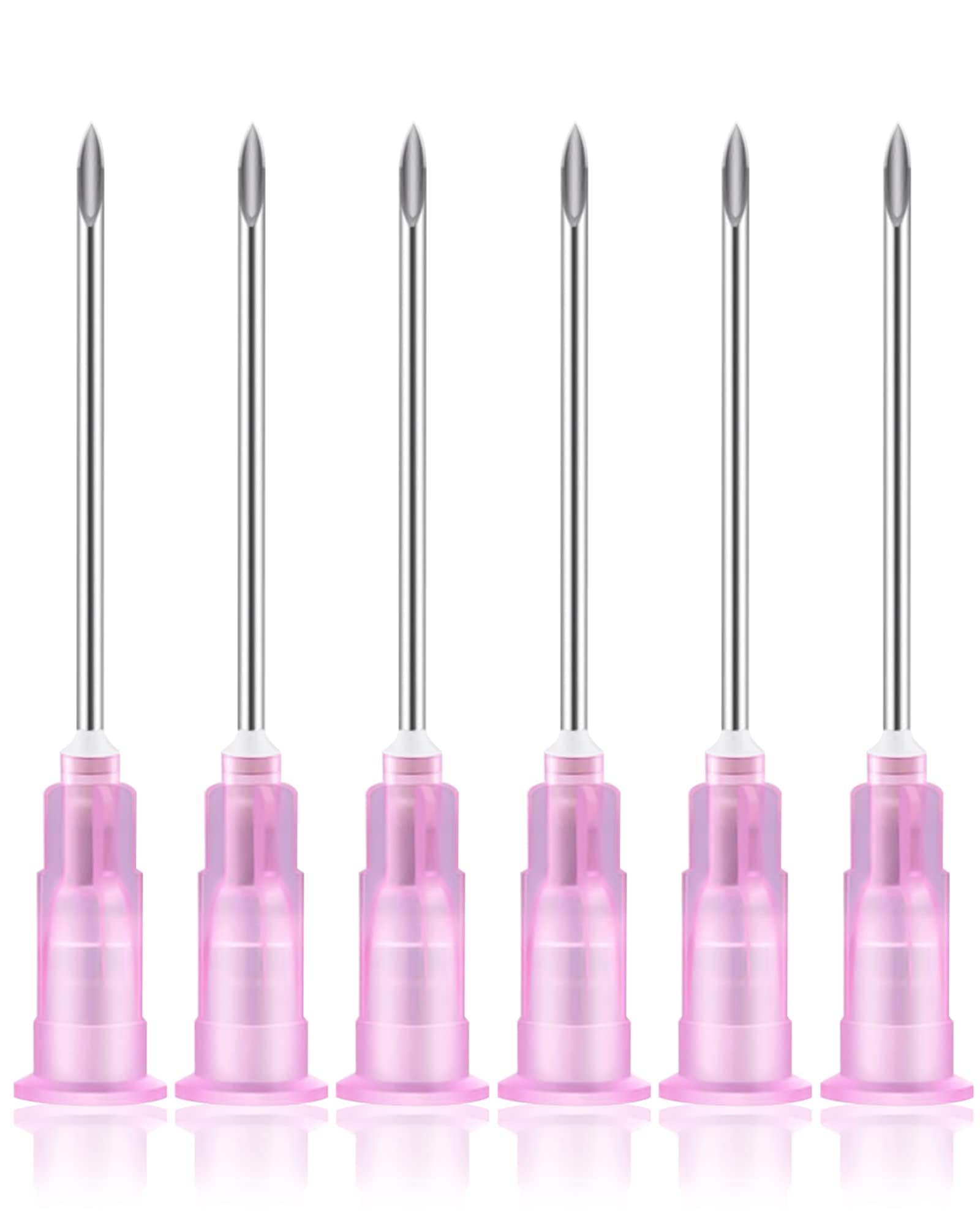 18 Gauge 1.5 Inch Needles | 100 Pack Luer Lock Individually Sealed